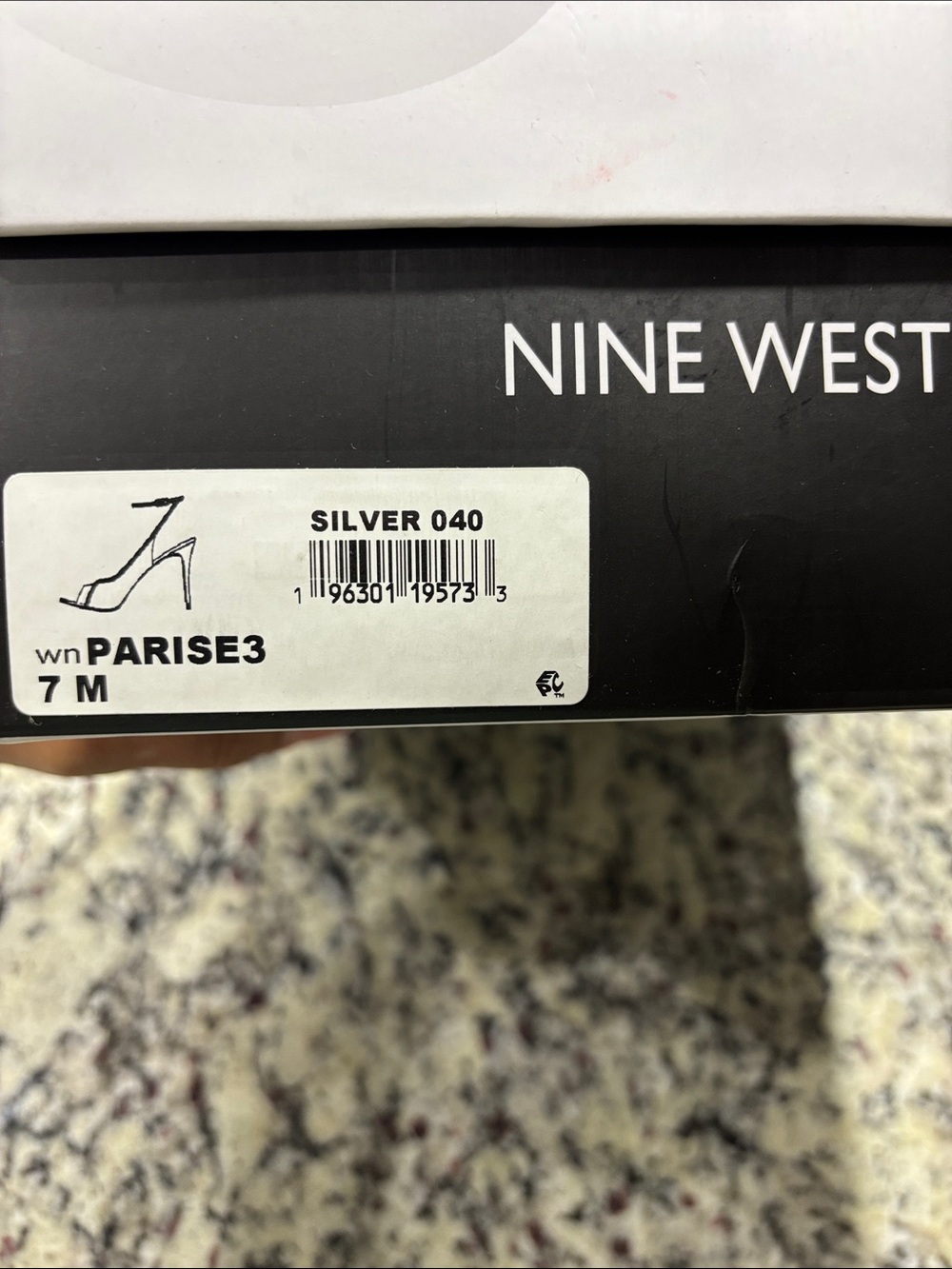 Nine West Parise3 Silver Women’s Heels